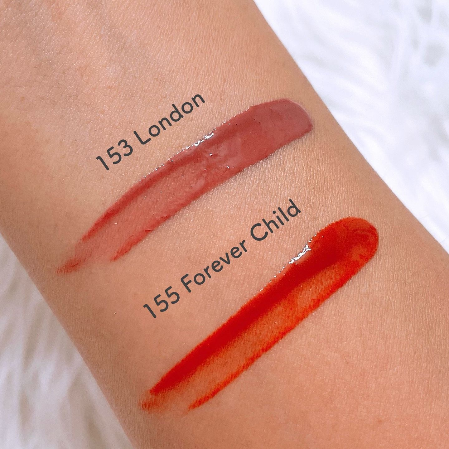 ディープキスド プランピング リップエナメル 153 London/Dinto/リップグロスを使ったクチコミ（3枚目）