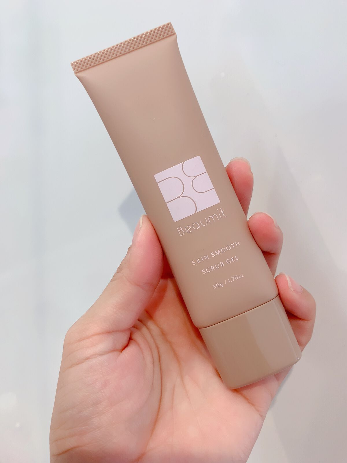 スキンスムーススクラブジェル/Beaumit/スクラブ・ゴマージュを使ったクチコミ(1枚目)