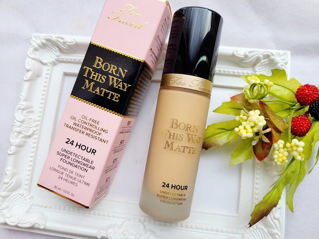 ボーン ディス ウェイ アンディテクタブル 24H マット ファンデーション/Too Faced/リキッドファンデーションを使ったクチコミ（1枚目）