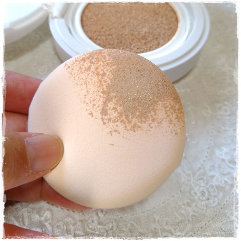 オーガニッククッションコンパクト/アクア・アクア/クッションファンデーションを使ったクチコミ(3枚目)