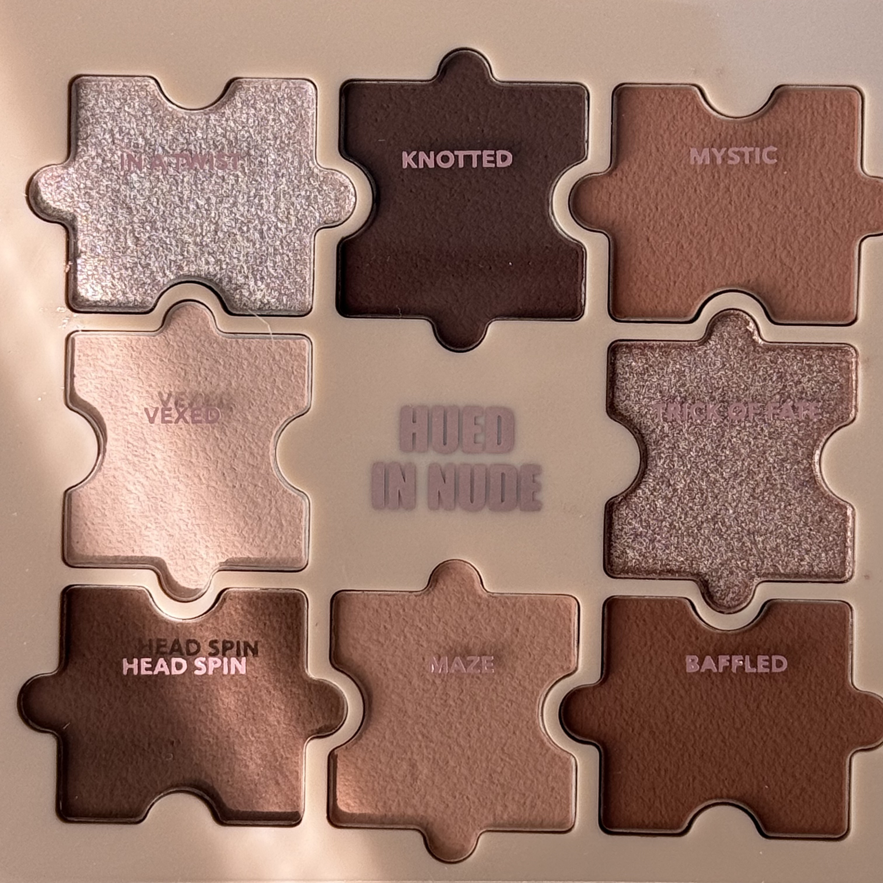 ザジー ジグソーアイシャドウパレット/SHEGLAM/アイシャドウパレットを使ったクチコミ（3枚目）