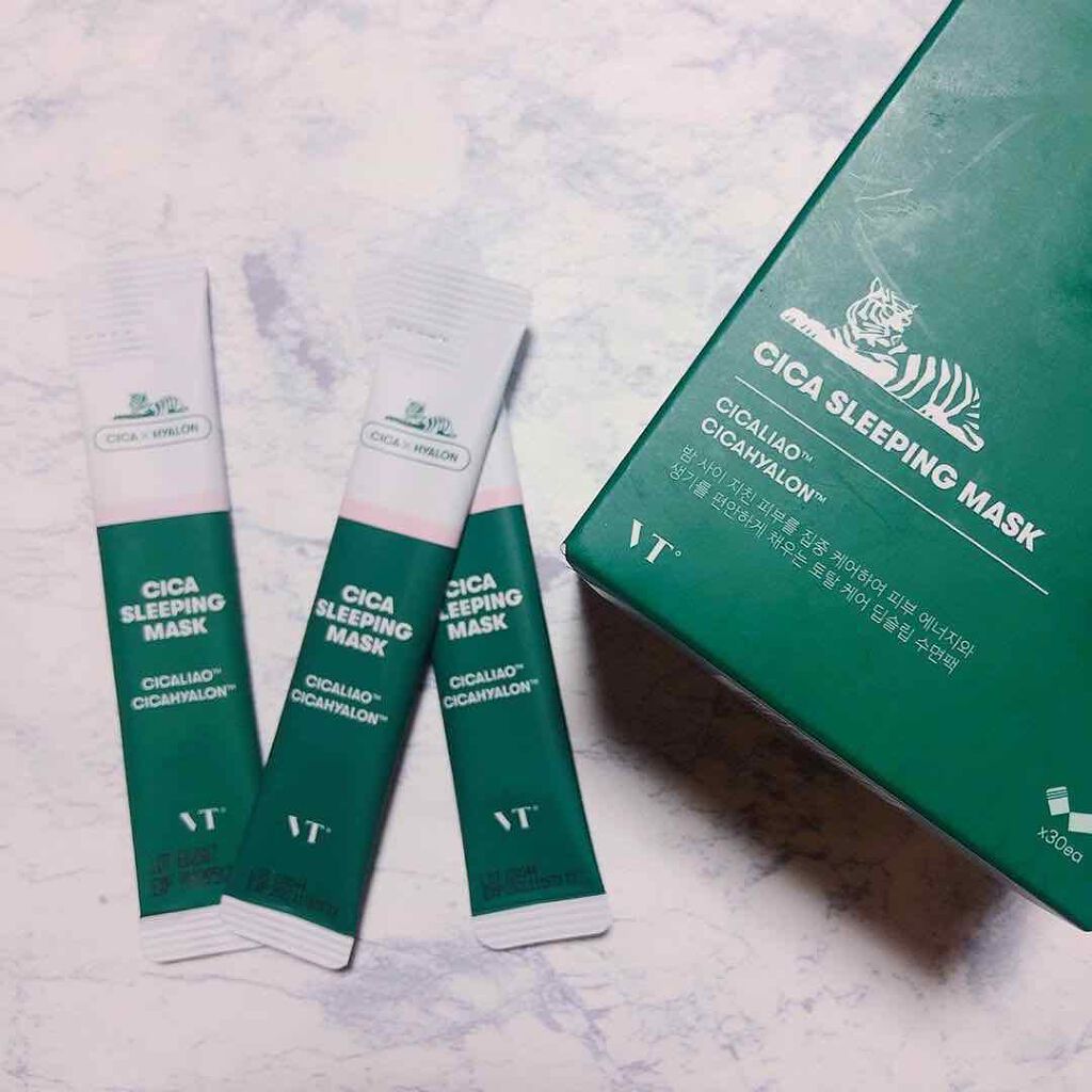 CICA スリーピングマスク/VT/シートマスク・パックを使ったクチコミ(1枚目)