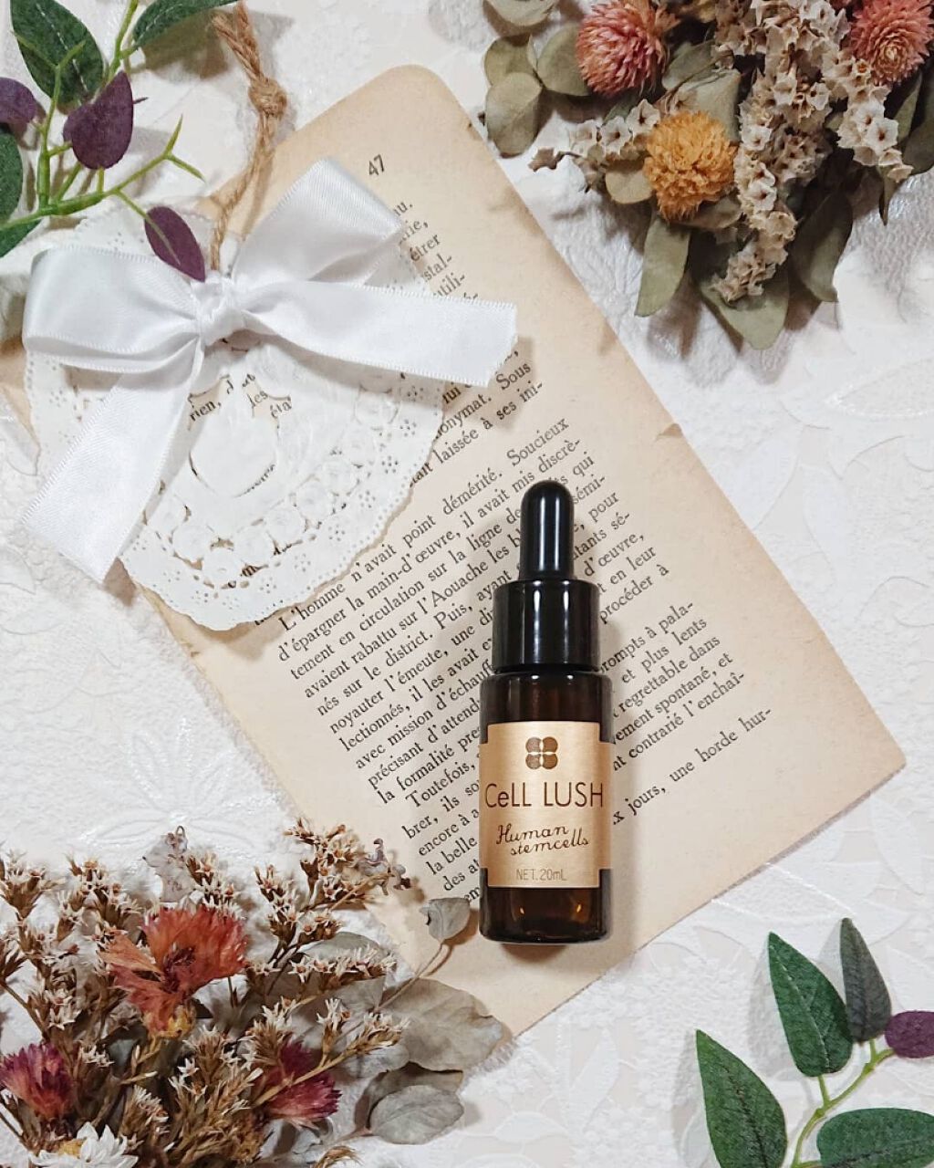 ヒト幹細胞配合美容液/セルラッシュ/美容液を使ったクチコミ（1枚目）