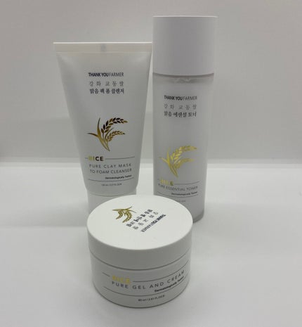 Rice Pure Clay Mask to Foam Cleanser /THANK YOU FARMER/洗顔フォームを使ったクチコミ(8枚目)