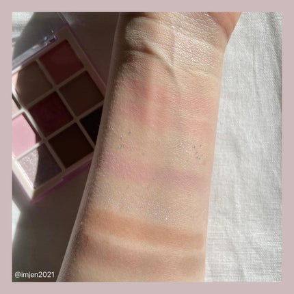 ムードブレンディングシャドウパレット/Coralhaze/アイシャドウパレットを使ったクチコミ(6枚目)