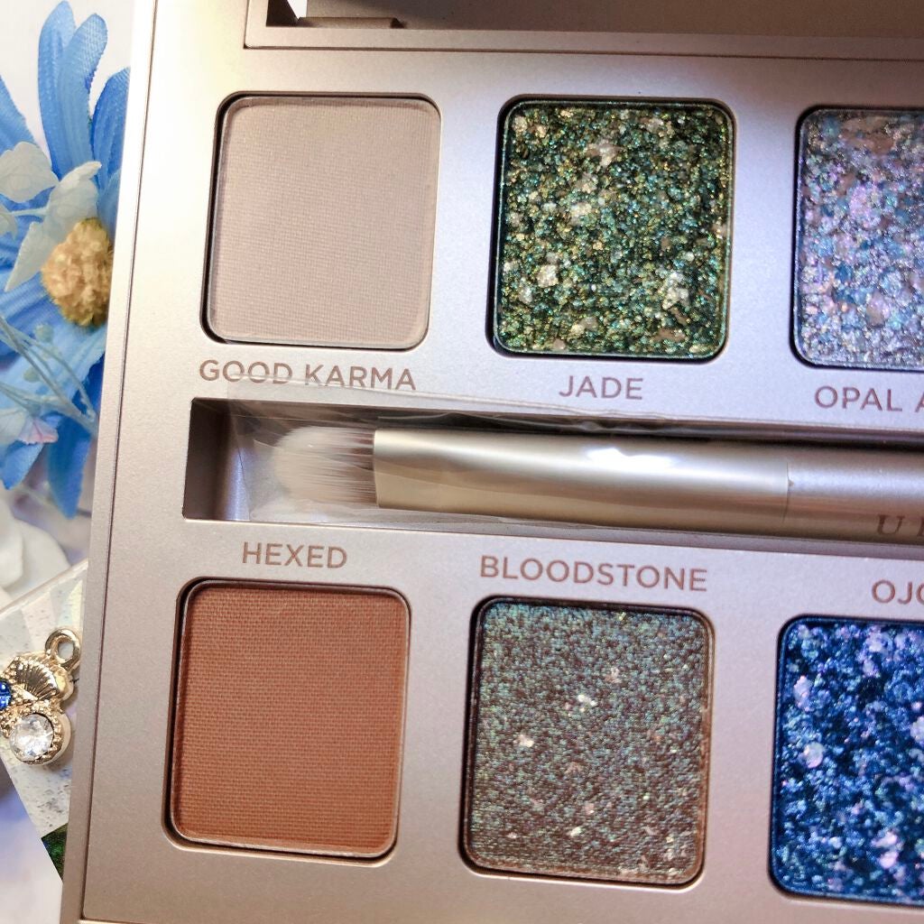 ストーンド バイブス アイシャドウ パレット/アーバンディケイ/アイシャドウパレットを使ったクチコミ(3枚目)