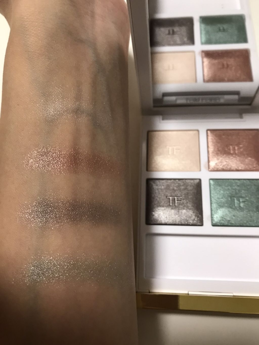 ソレイユ アイ カラー クォード/TOM FORD BEAUTY/アイシャドウパレットを使ったクチコミ（3枚目）