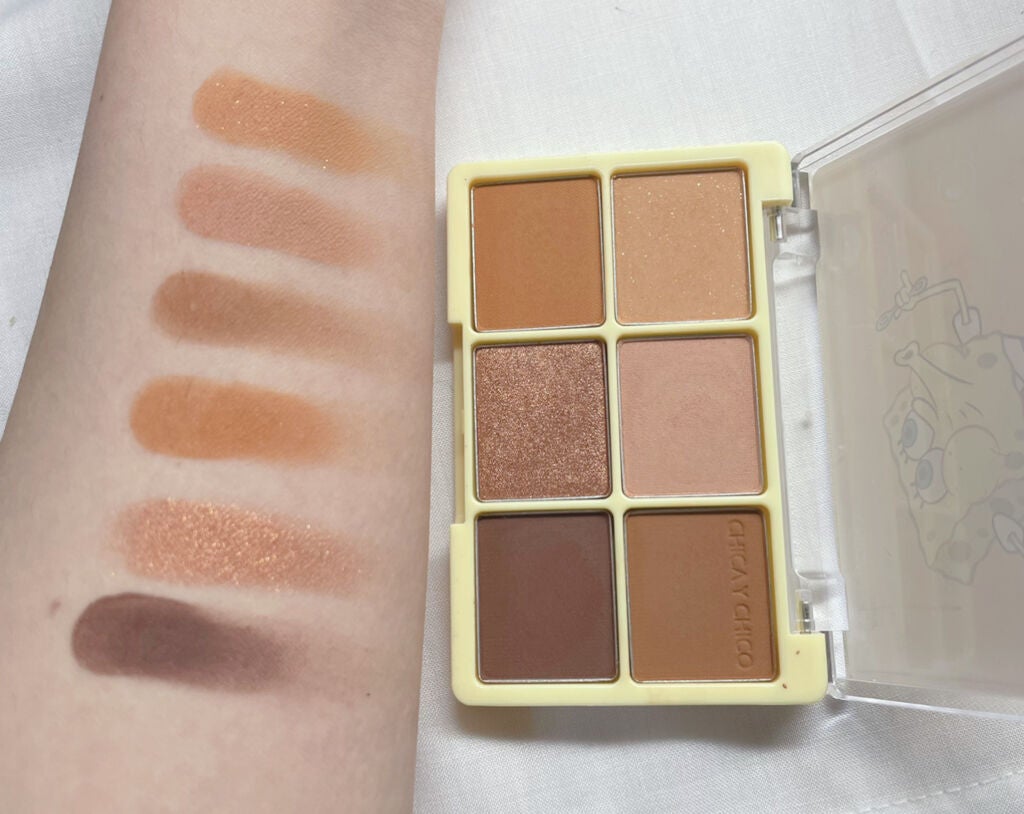 ワンショットアイパレット/CHICAY CHICO/アイシャドウパレットを使ったクチコミ(2枚目)