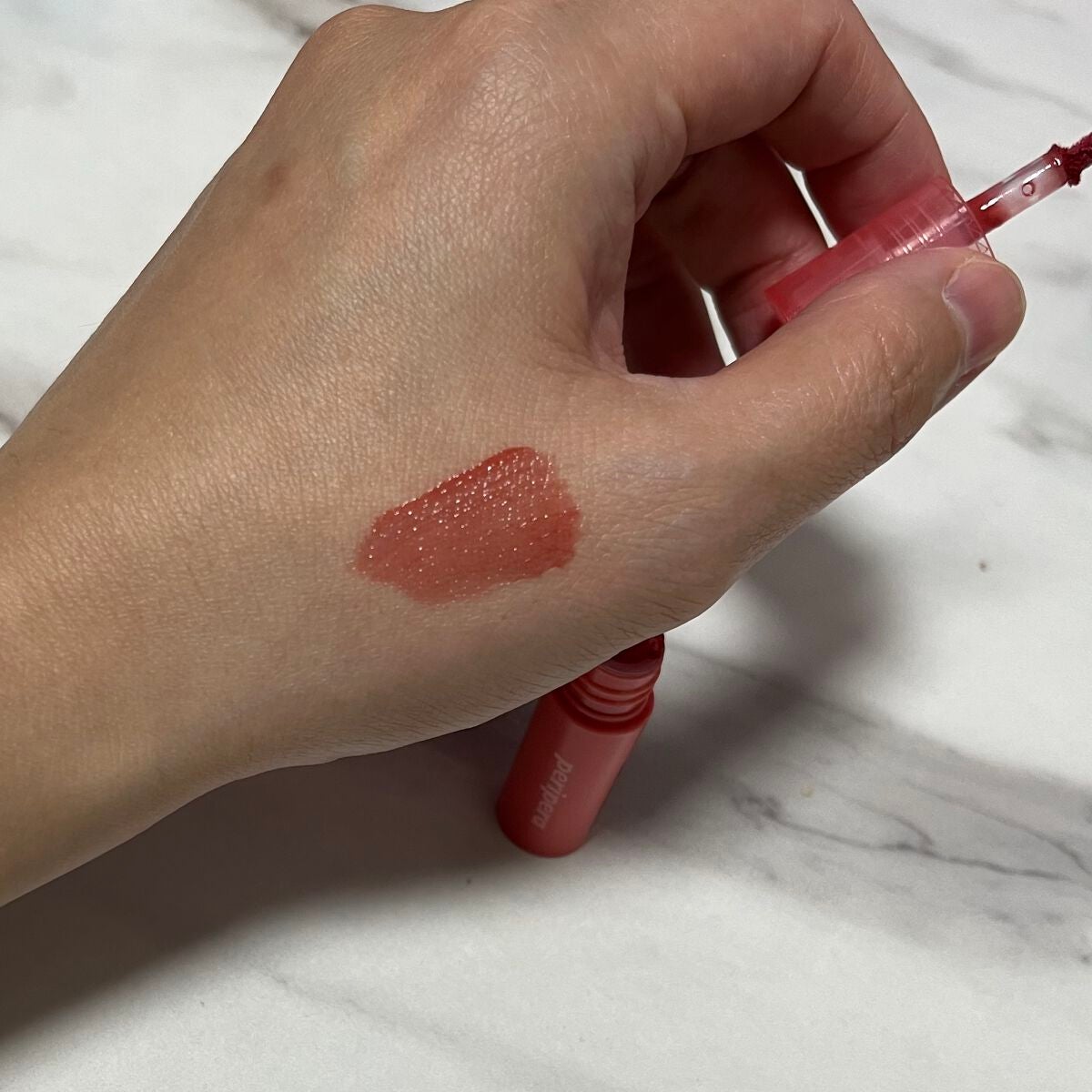 インク ムード グロイ ティント/PERIPERA/リップティントを使ったクチコミ(2枚目)