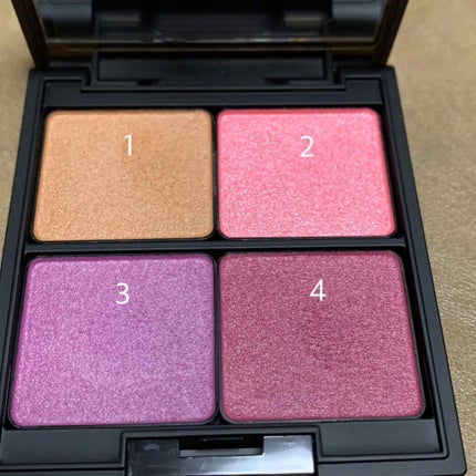 ブルーミング メイクアップキットB(パウダーパレット)/Celvoke/メイクアップキットを使ったクチコミ(2枚目)