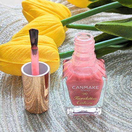 ファンデーションカラーズ/キャンメイク/マニキュアを使ったクチコミ(4枚目)