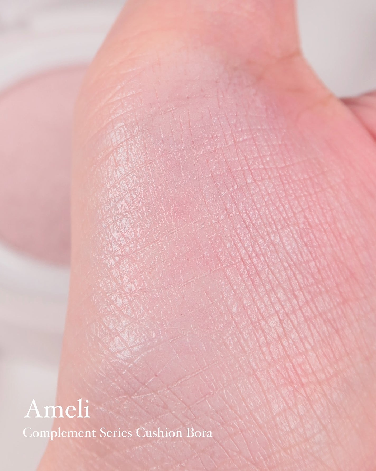 コンプリメントシリーズクッション 紫色(ボラ)/Ameli/クッションファンデーションを使ったクチコミ(4枚目)