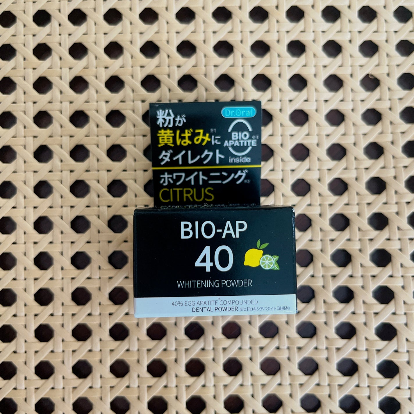 ホワイトニングパウダー シトラスL(レモン&ライム)/Dr.Oral/歯磨き粉を使ったクチコミ(1枚目)