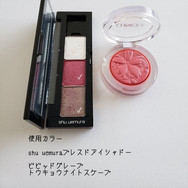 プレスド アイシャドー（レフィル）/shu uemura/パウダーアイシャドウを使ったクチコミ（3枚目）