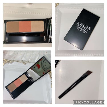 UR GLAM　EYEBROW POWDER/U R GLAM/パウダーアイブロウを使ったクチコミ（2枚目）