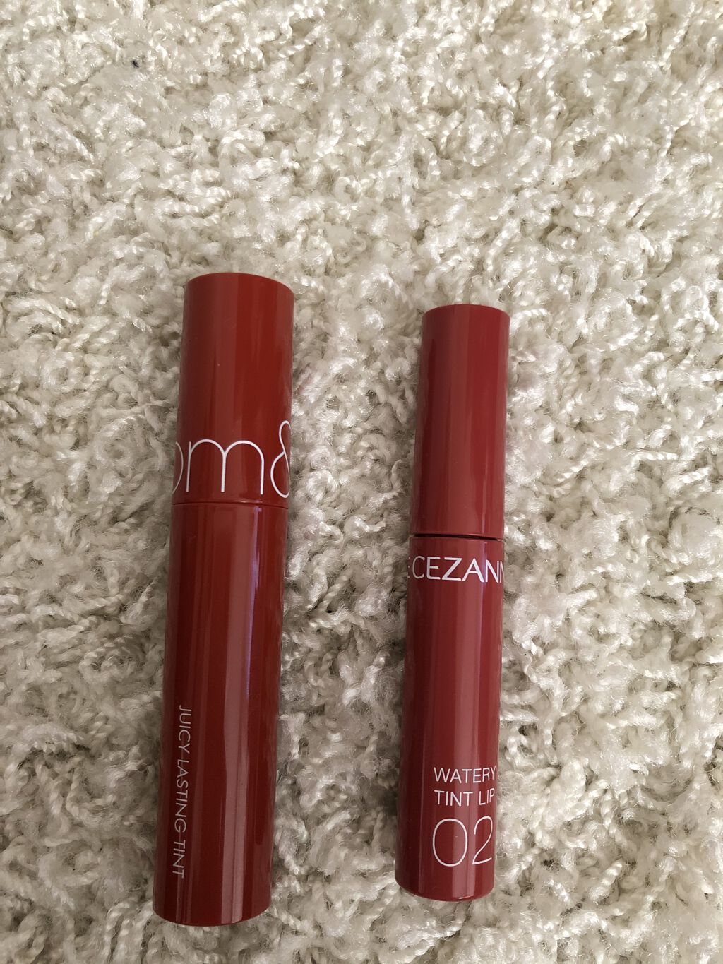 ジューシーラスティングティント/rom&nd/リップティントを使ったクチコミ（1枚目）