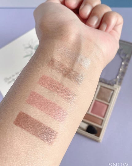 パノラマデザイン アイパレット/Visée/アイシャドウパレットを使ったクチコミ(3枚目)