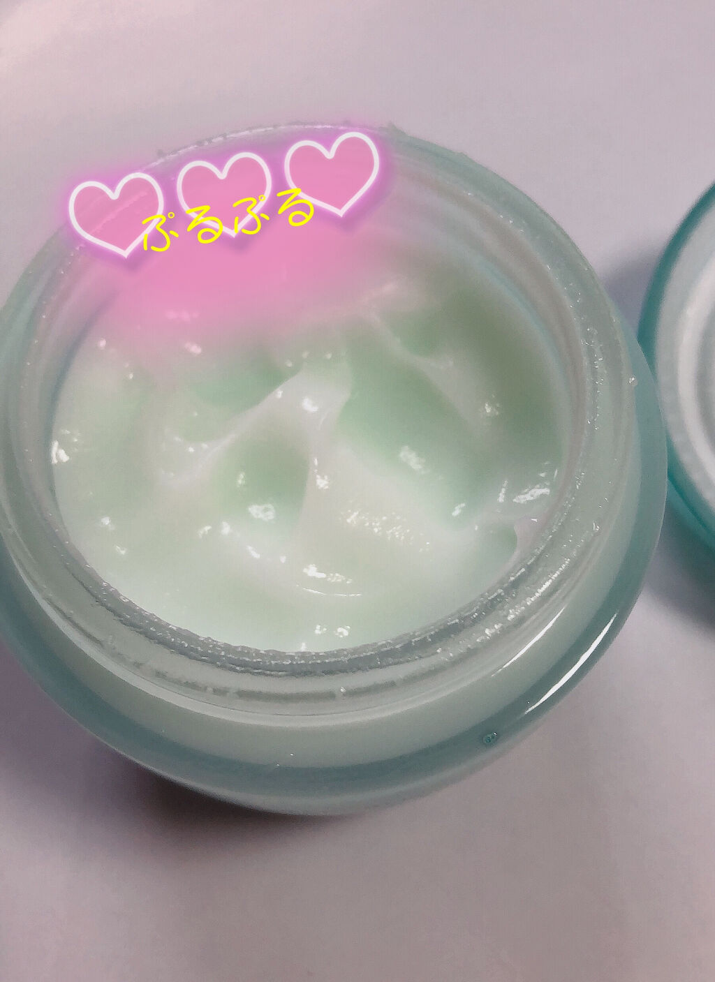 スーパーアクアマックス水分クリーム/ネイチャーリパブリック/フェイスクリームを使ったクチコミ（2枚目）