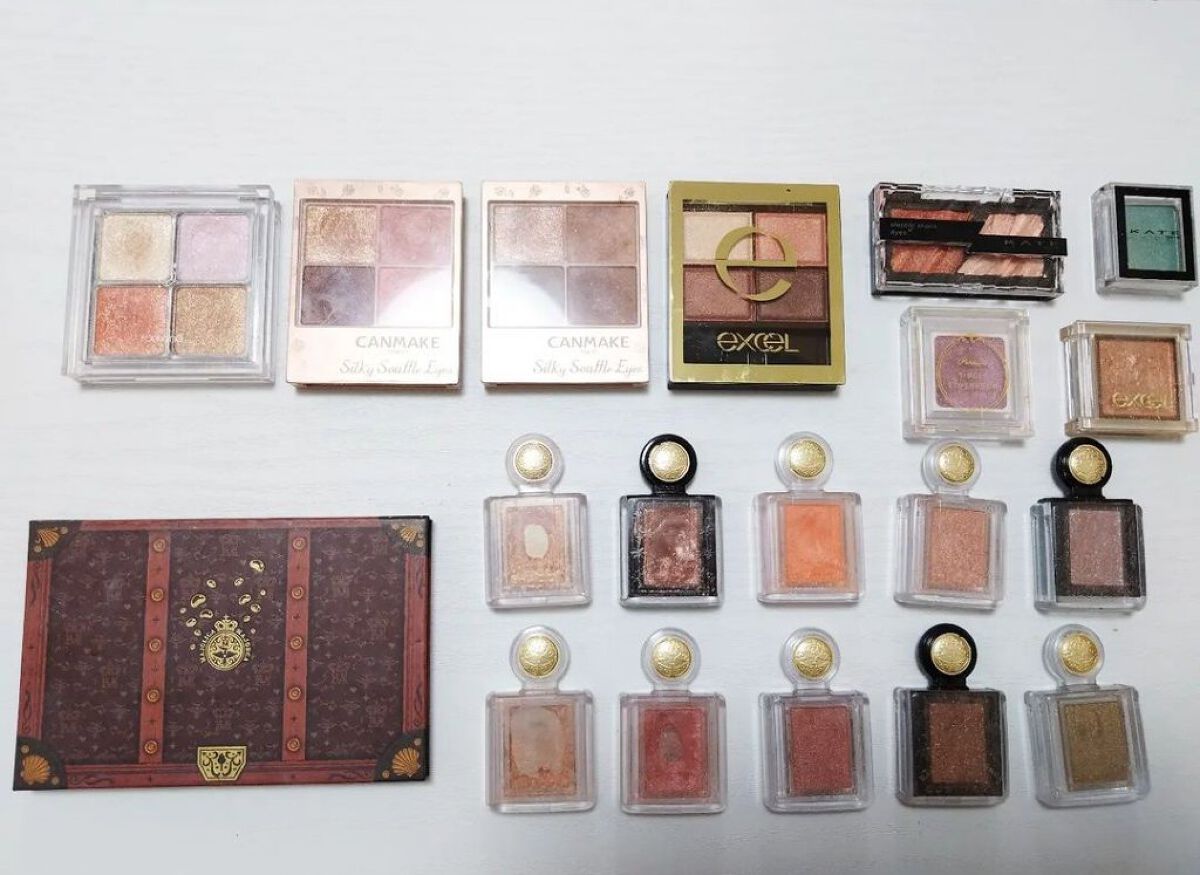 スキニーリッチシャドウ/excel/アイシャドウパレットを使ったクチコミ（1枚目）