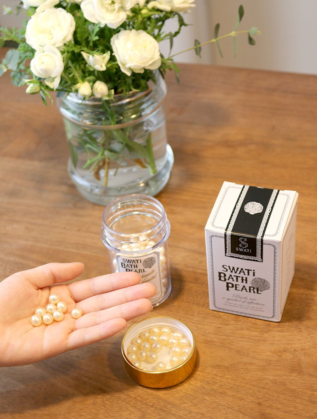 SWバスパール  インカローズの香り/SWATi MARBLe/保湿系入浴剤を使ったクチコミ（2枚目）