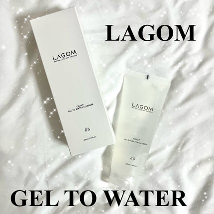 ラゴム ジェルトゥウォーター クレンザー(朝用洗顔)/LAGOM /その他洗顔料を使ったクチコミ(1枚目)