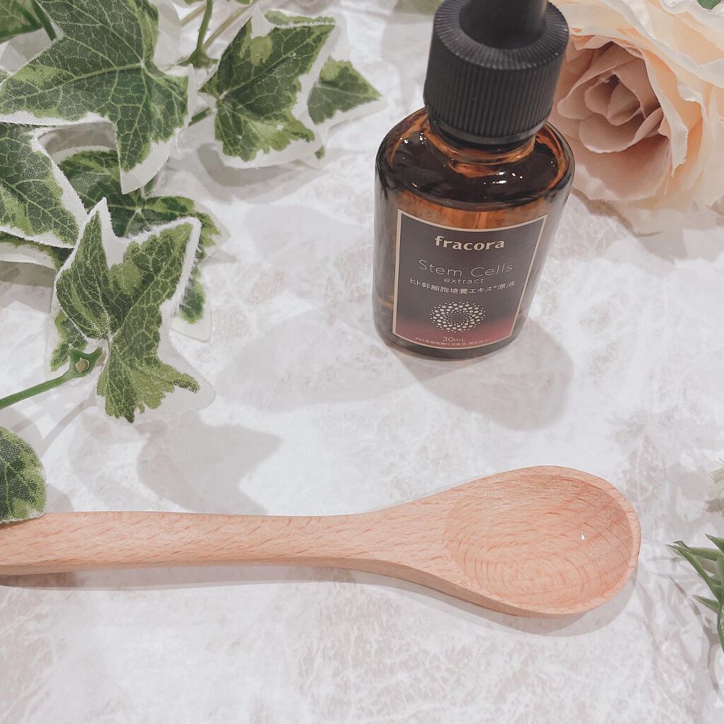 ヒト幹細胞培養エキス原液/fracora/美容液を使ったクチコミ(5枚目)