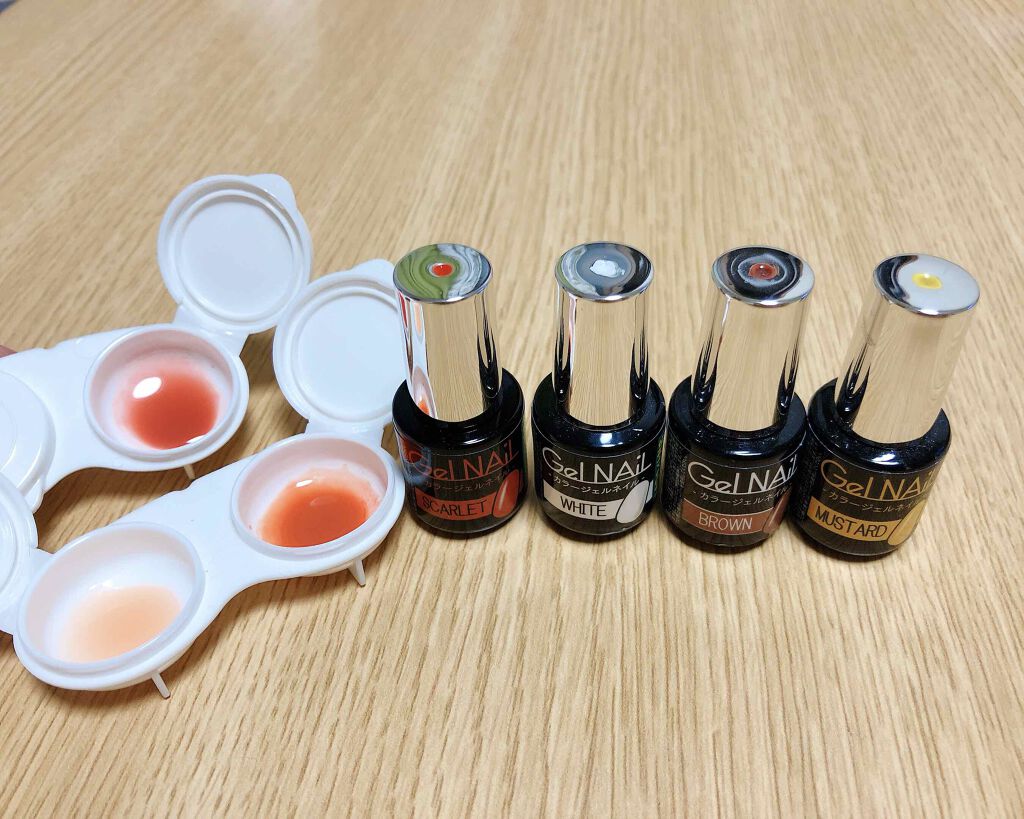 ジェルネイル（ライト対応）/セリア/ジェルネイルを使ったクチコミ（3枚目）