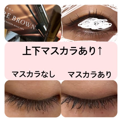 パーフェクトエクステンション マスカラ/D-UP/マスカラを使ったクチコミ(2枚目)