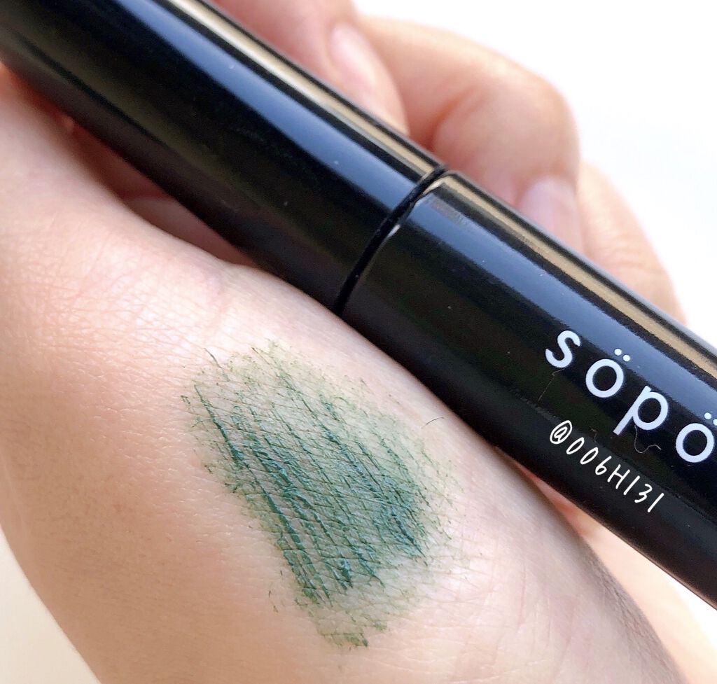 カラーマスカラ/sopo/マスカラを使ったクチコミ（2枚目）