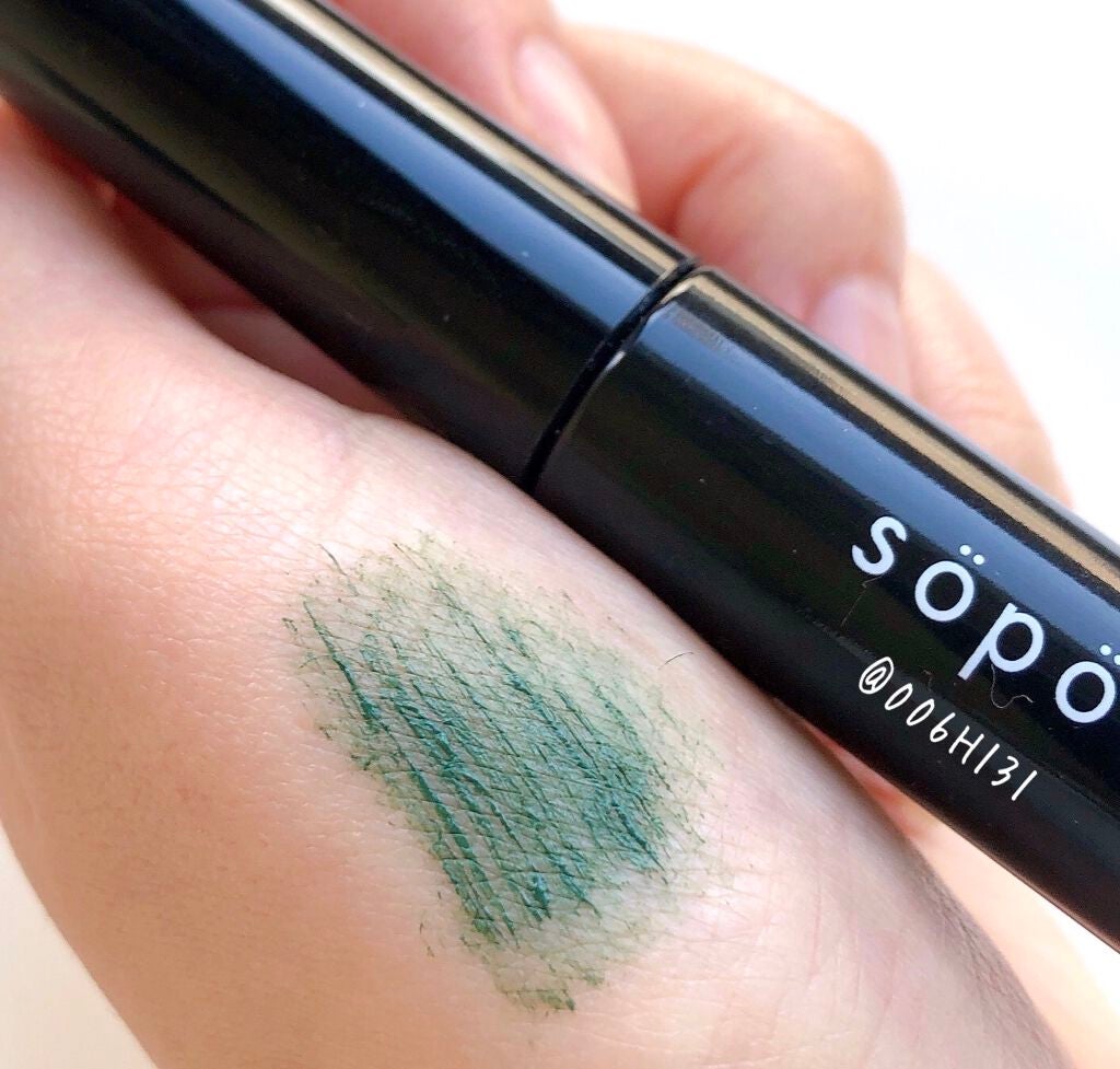 カラーマスカラ/sopo/マスカラを使ったクチコミ(2枚目)