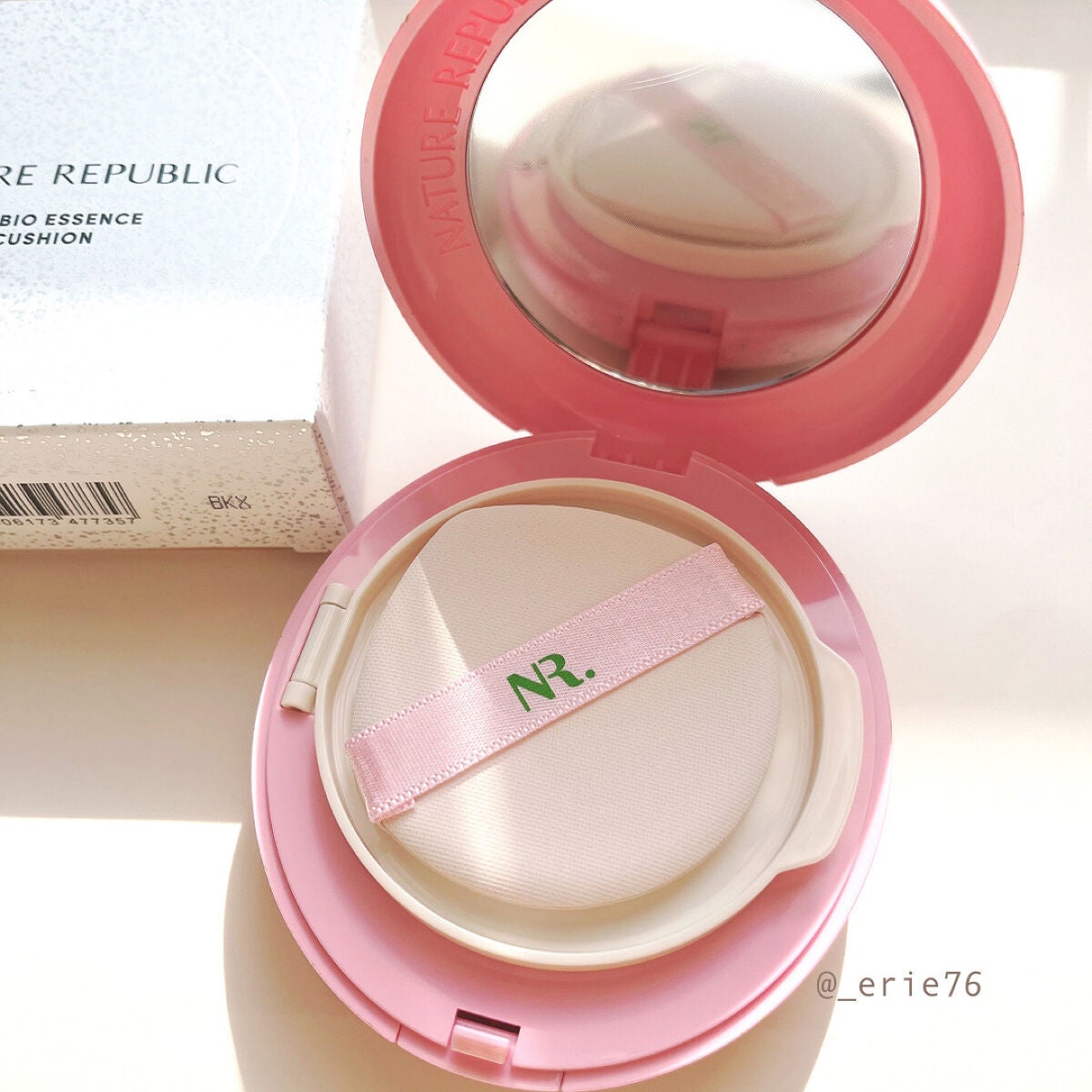 PROBIOエッセンスクッション/ネイチャーリパブリック/クッションファンデーションを使ったクチコミ(3枚目)