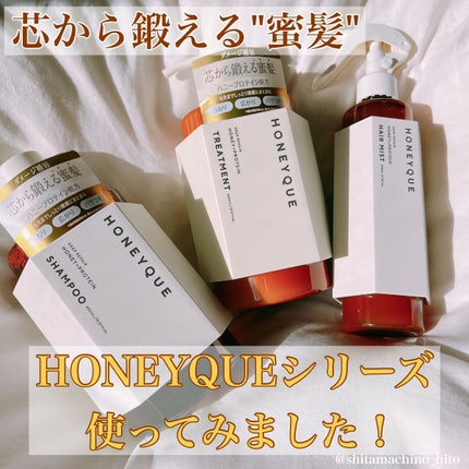 ディープリペア シャンプー モイスト/ヘアトリートメント モイスト/ハニーク/市販シャンプーを使ったクチコミ(1枚目)