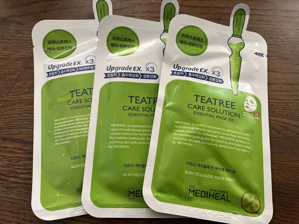 ティーツリーケア ソリューション エッセンシャルマスクEX/MEDIHEAL/シートマスク・パックを使ったクチコミ（1枚目）
