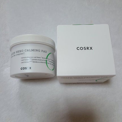 ワンステップグリーンカーミングパッド/COSRX/トナーパッドを使ったクチコミ(1枚目)