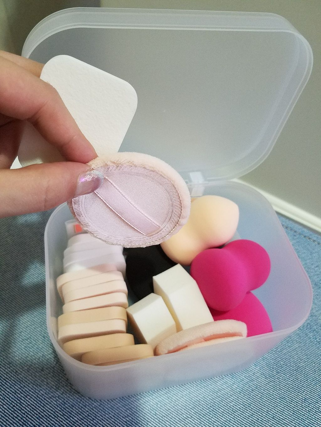 スポンジパフ/DAISO/パフ・スポンジを使ったクチコミ（2枚目）