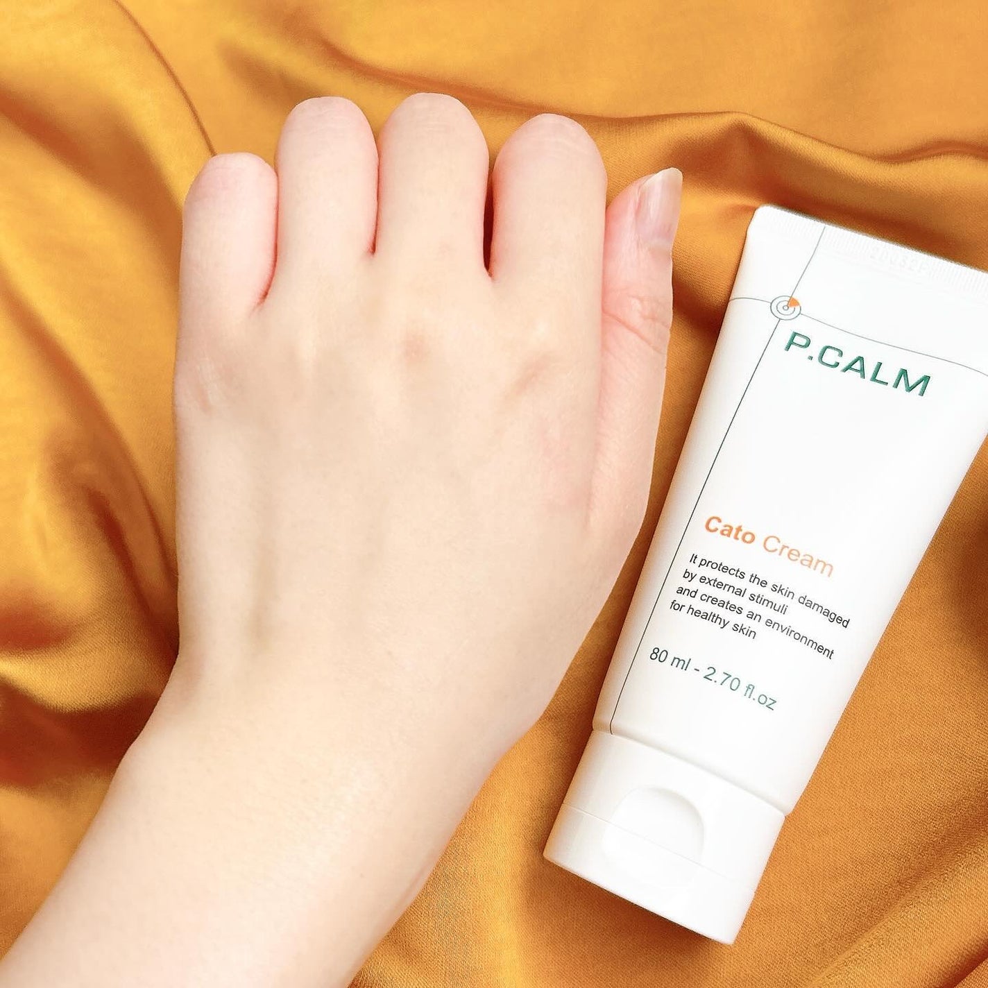 カトクリーム/P.CALM/フェイスクリームを使ったクチコミ(5枚目)