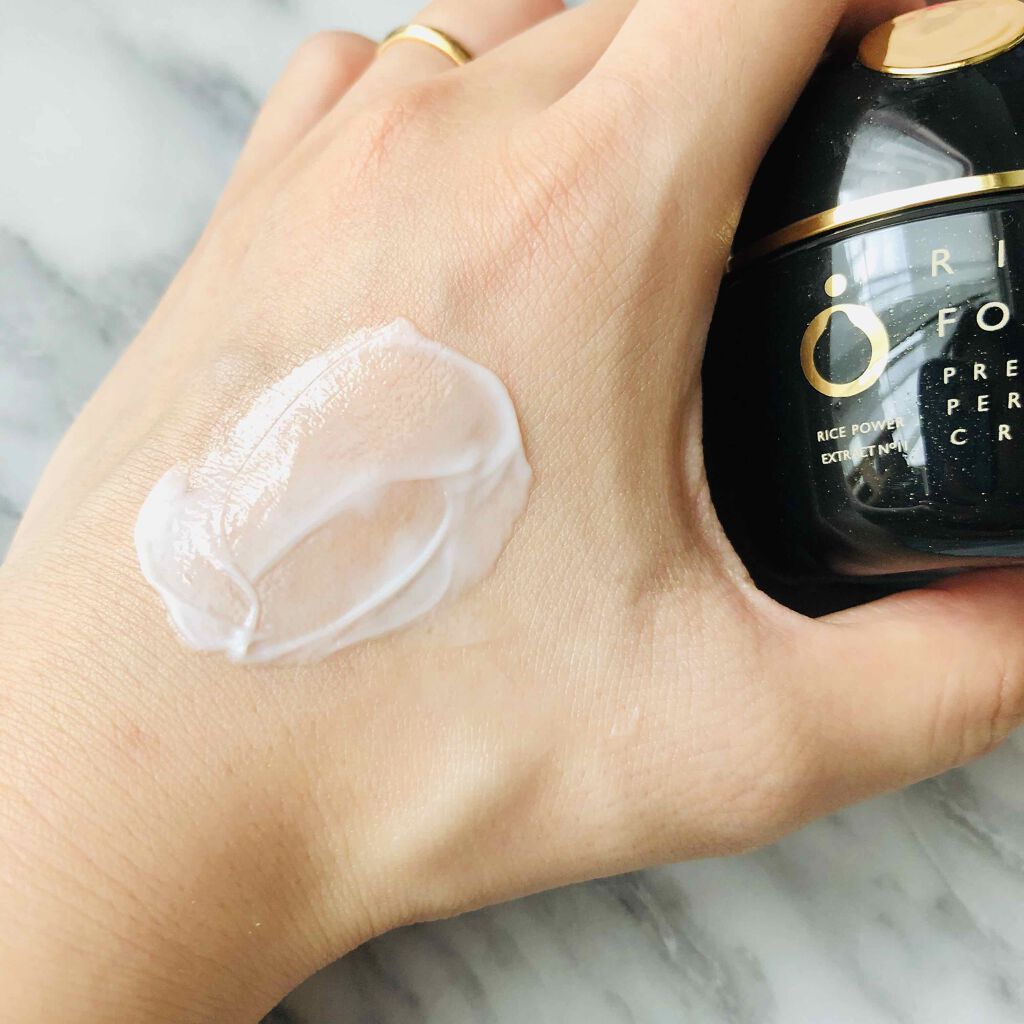 プレミアムパーフェクトクリーム/ライスフォース/フェイスクリームを使ったクチコミ(4枚目)