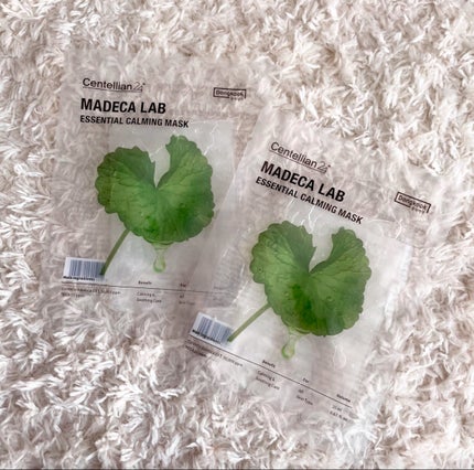 マデカラボ エッセンシャルカーミングマスク/センテリアン24/シートマスク・パックを使ったクチコミ(1枚目)