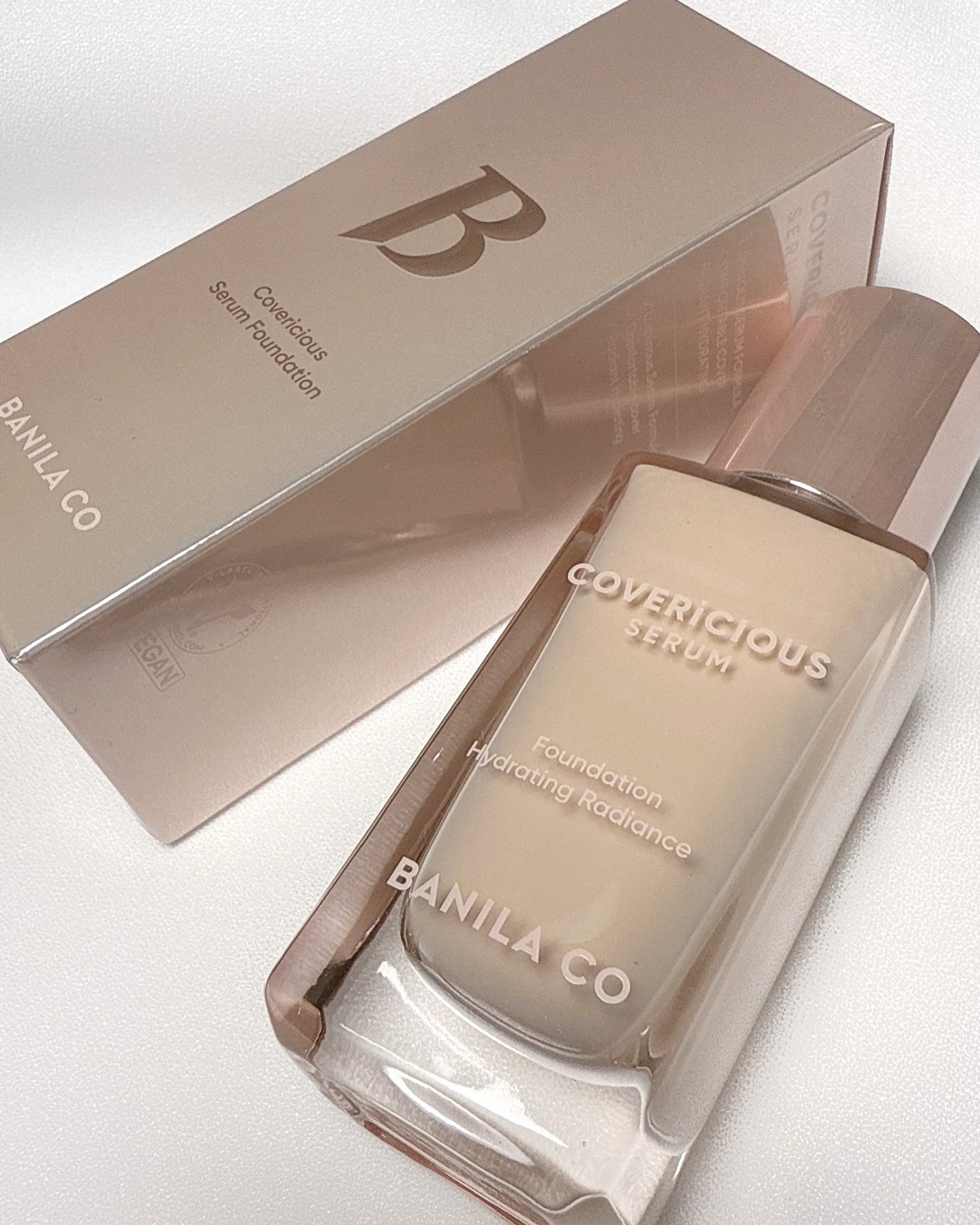 カバーリシャスセラムファンデーション/BANILA CO/リキッドファンデーションを使ったクチコミ(1枚目)