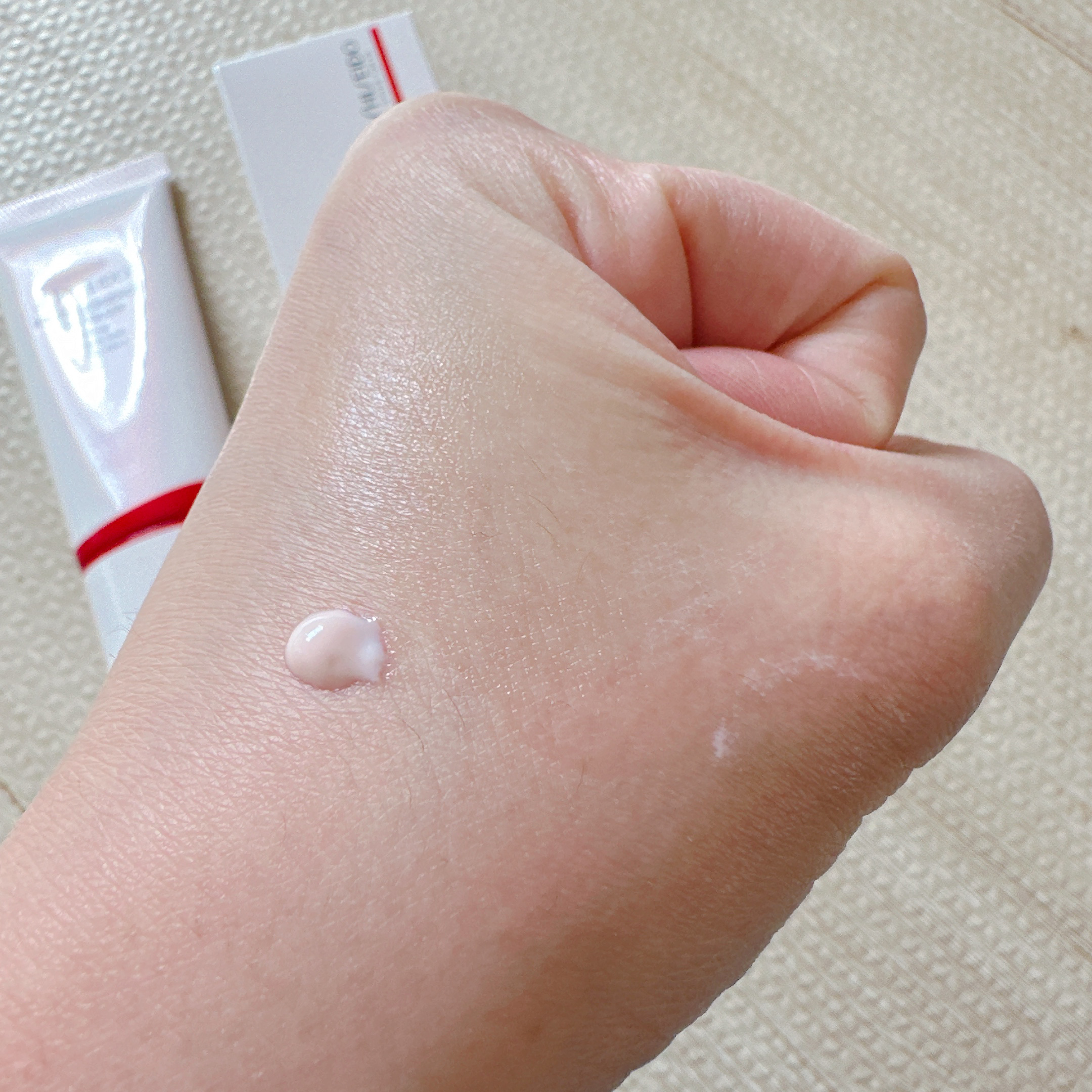 エッセンス スキングロウ プライマー	/SHISEIDO/化粧下地を使ったクチコミ（3枚目）