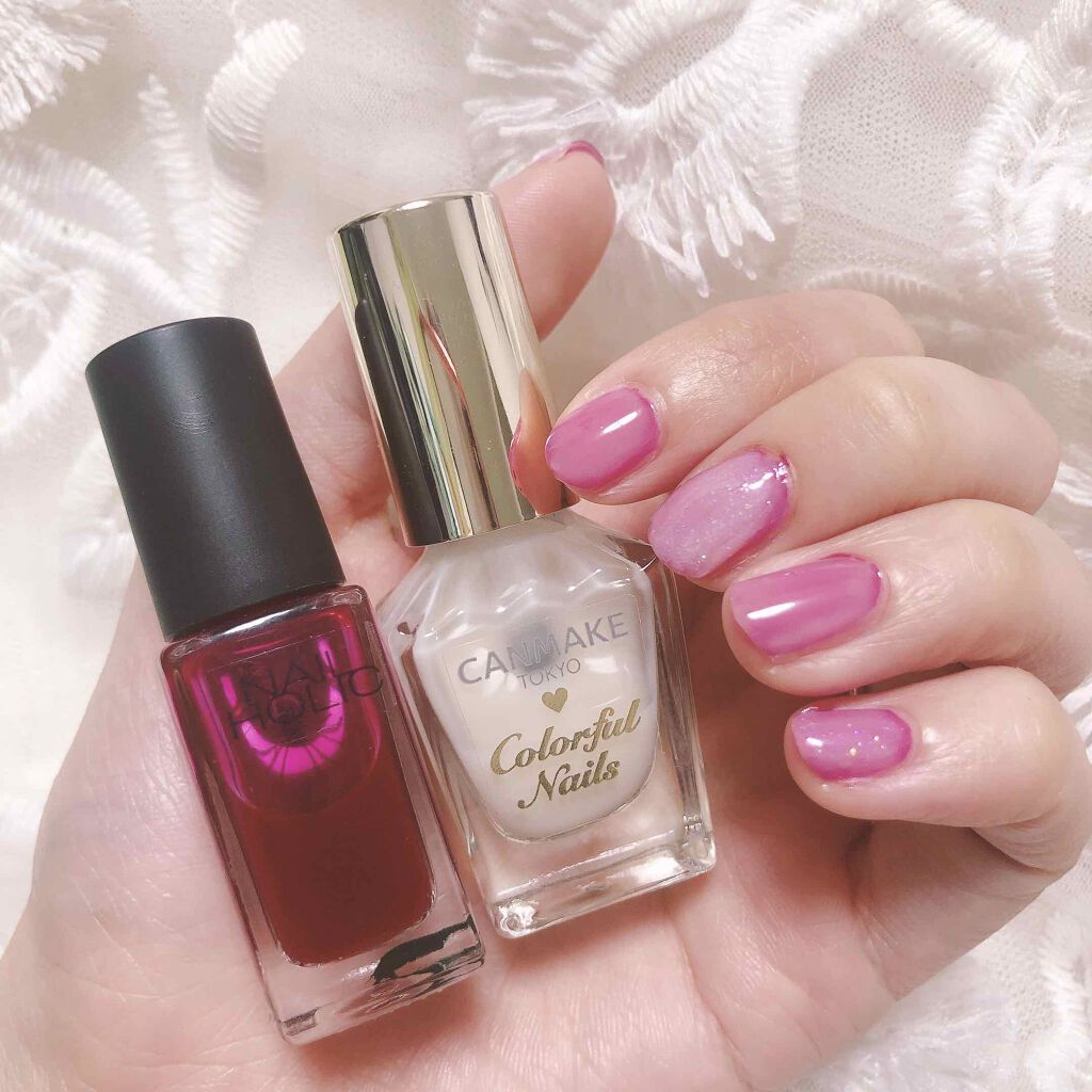 カラフルネイルズ/キャンメイク/マニキュアを使ったクチコミ(2枚目)