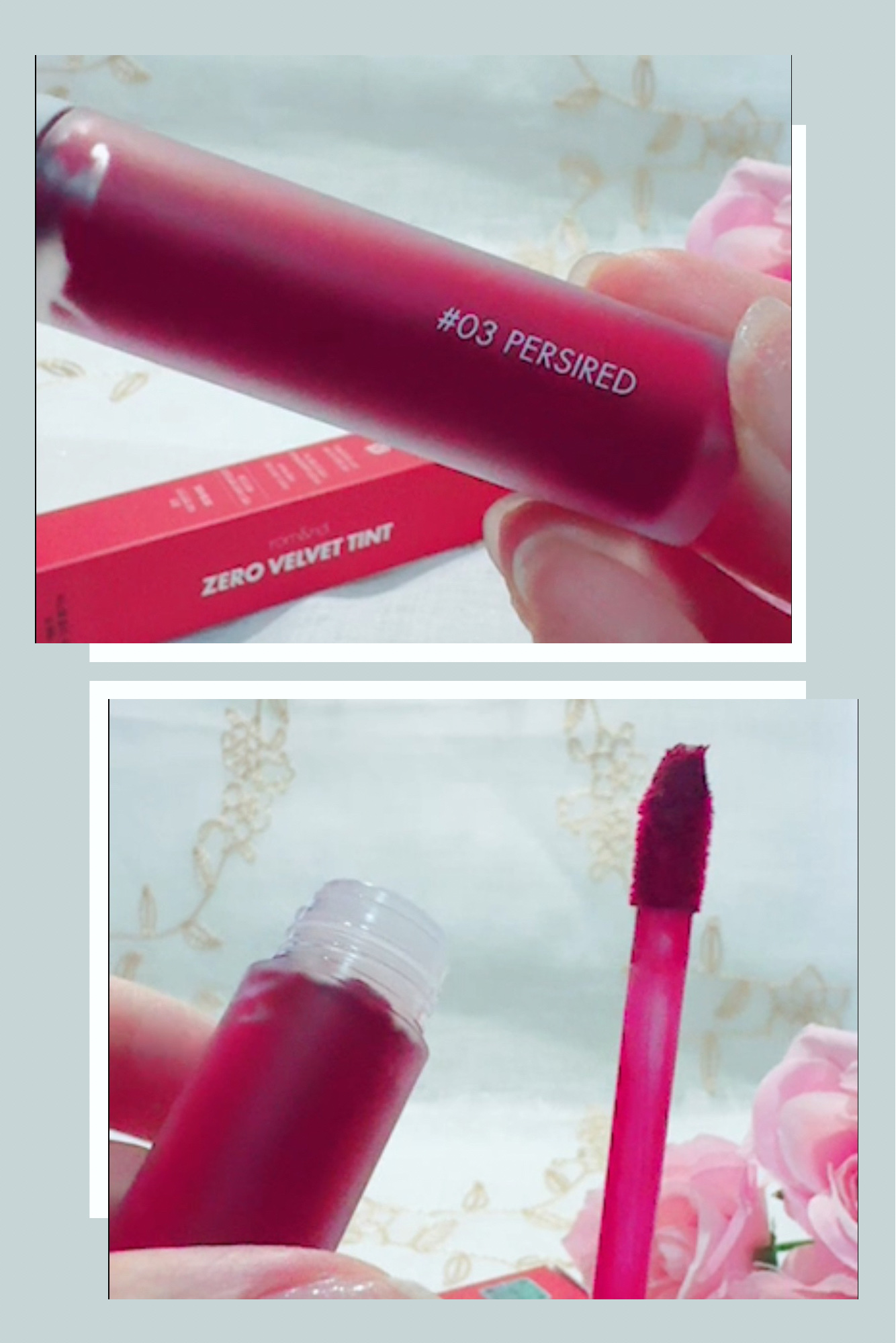 ゼロベルベットティント | 03 ペルシレッド(PERSIRED) rom&nd | LIPS