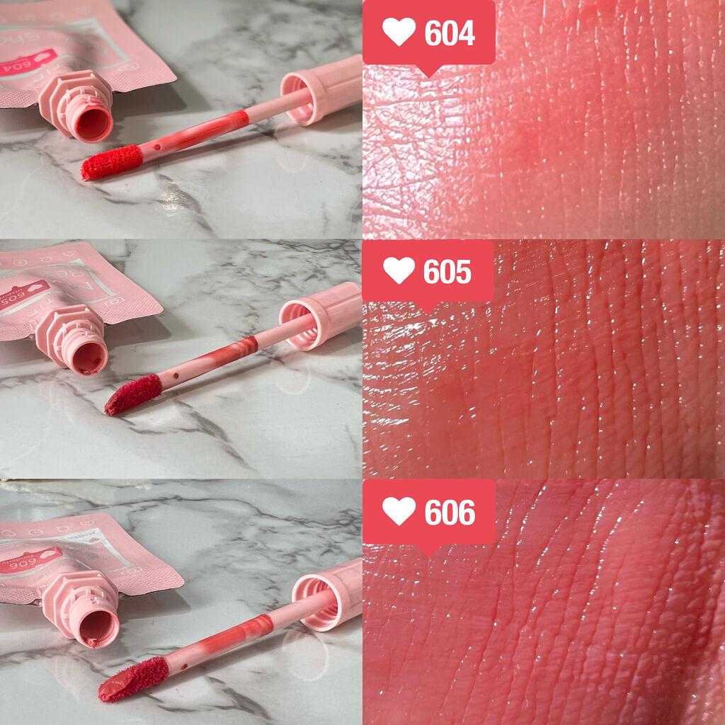 マイ ベスト ショット モイスター リップ ティント/TIRTIR(ティルティル)/リップティントを使ったクチコミ（3枚目）