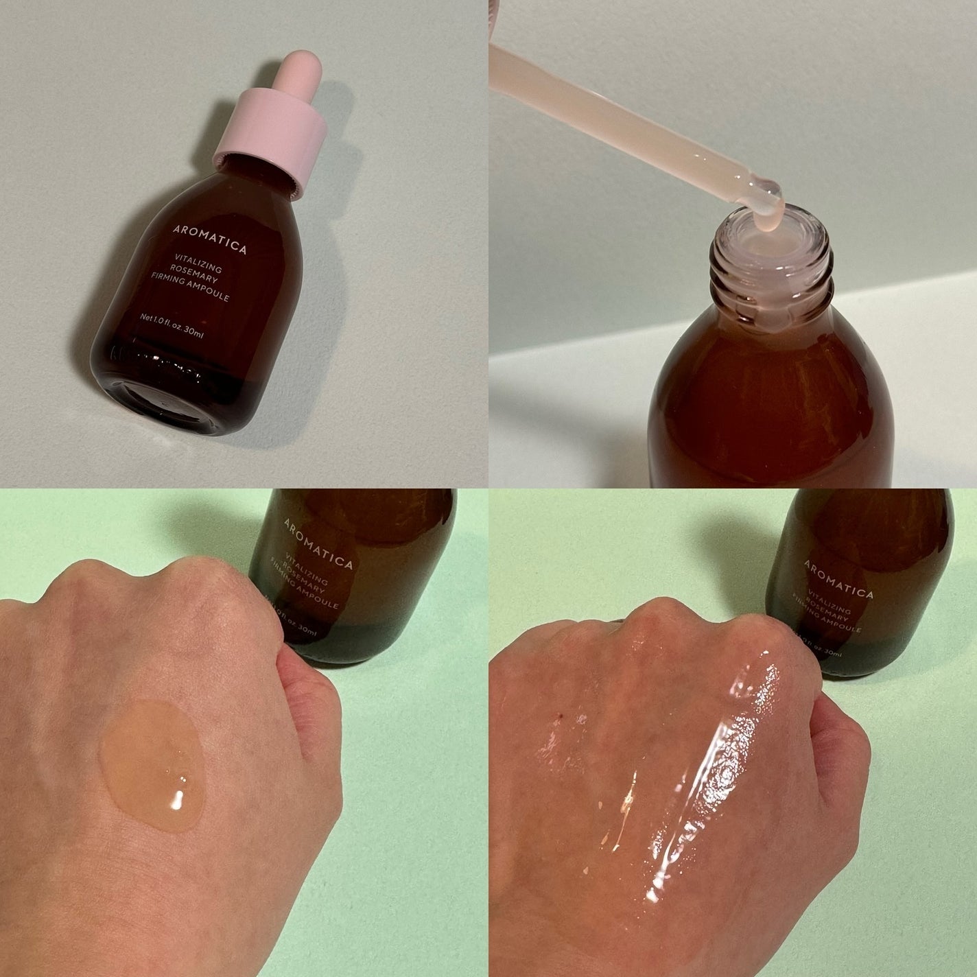 ローズマリーコンセントレイテッドエッセンス/AROMATICA/美容液を使ったクチコミ(3枚目)