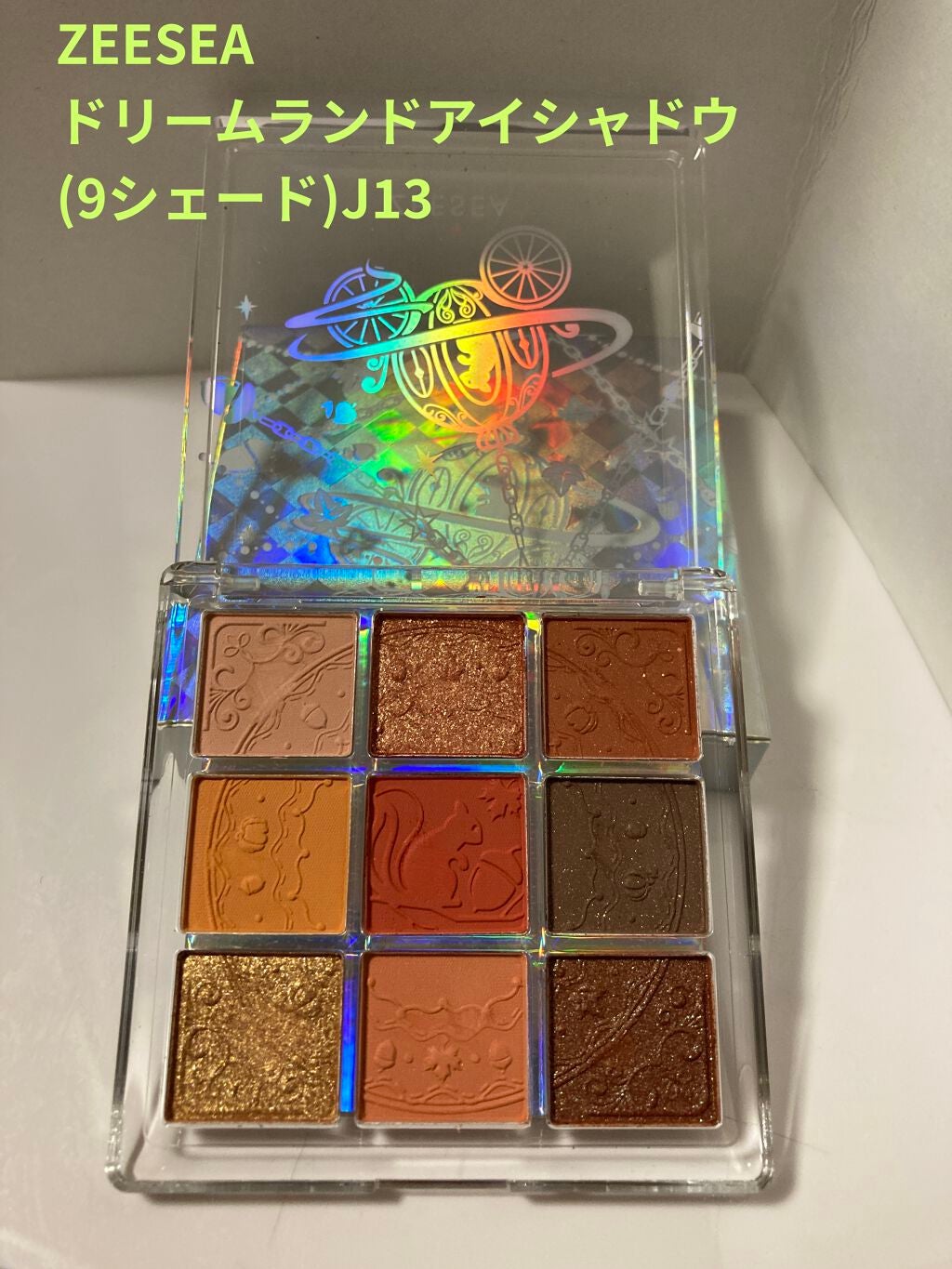 クォーツ 9色アイシャドウパレット(ドリームランドアイシャドウ)/ZEESEA/アイシャドウパレットを使ったクチコミ(1枚目)