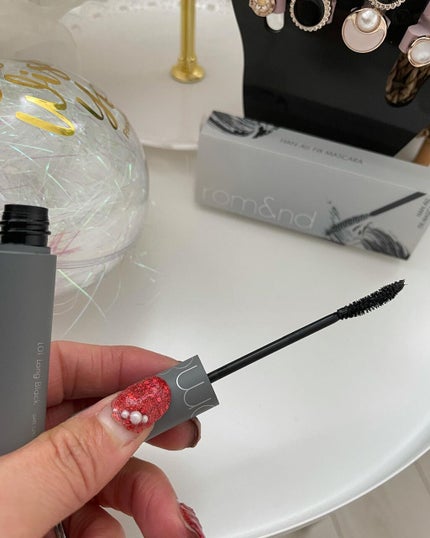 ハンオールフィックスマスカラ/rom&nd/マスカラを使ったクチコミ(2枚目)