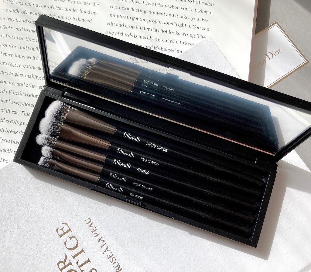 fillimilli アイメイクブラシセット/fillimilli/メイクブラシを使ったクチコミ(2枚目)