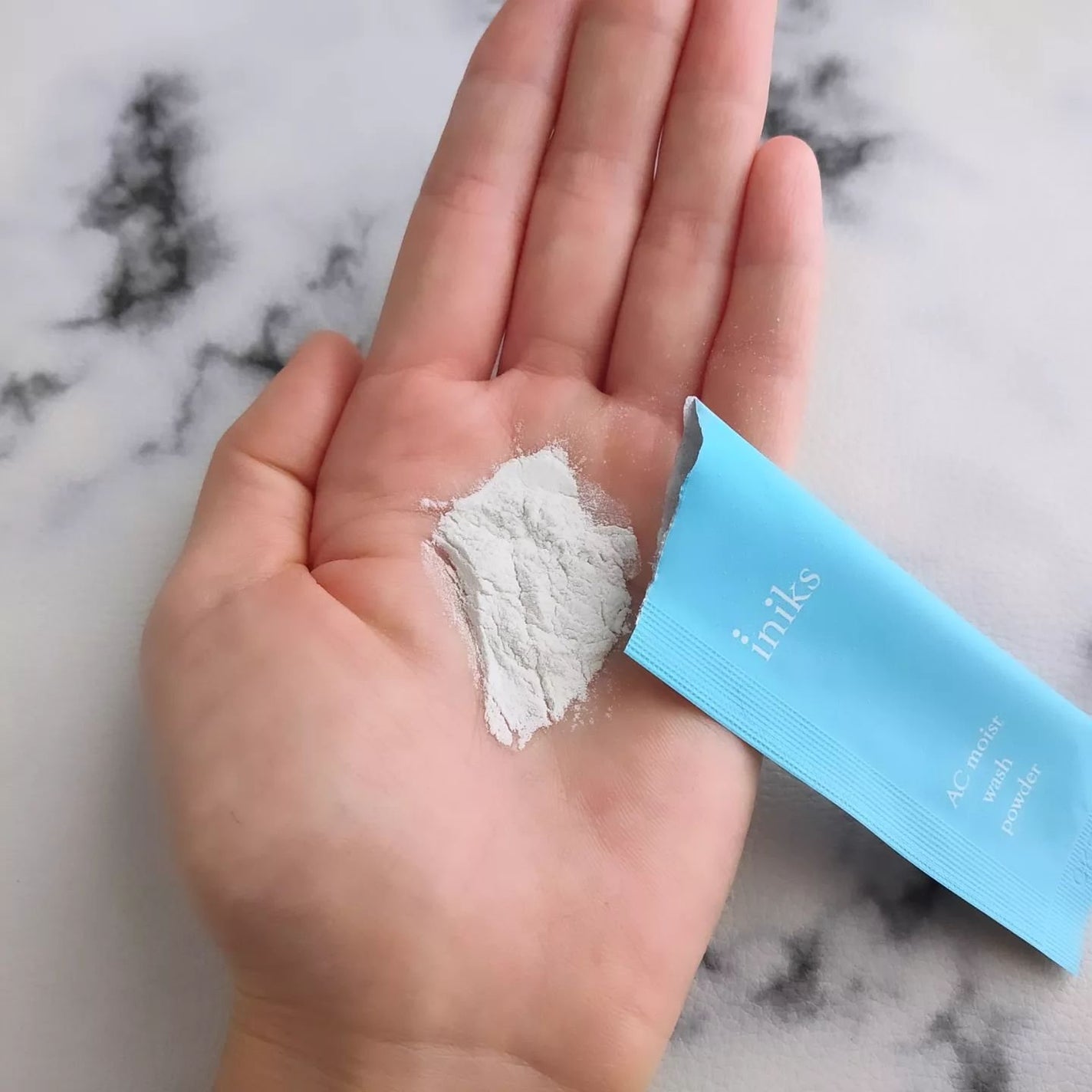 ACモイスト ウォッシュ パウダー/iniks/洗顔パウダーを使ったクチコミ(3枚目)