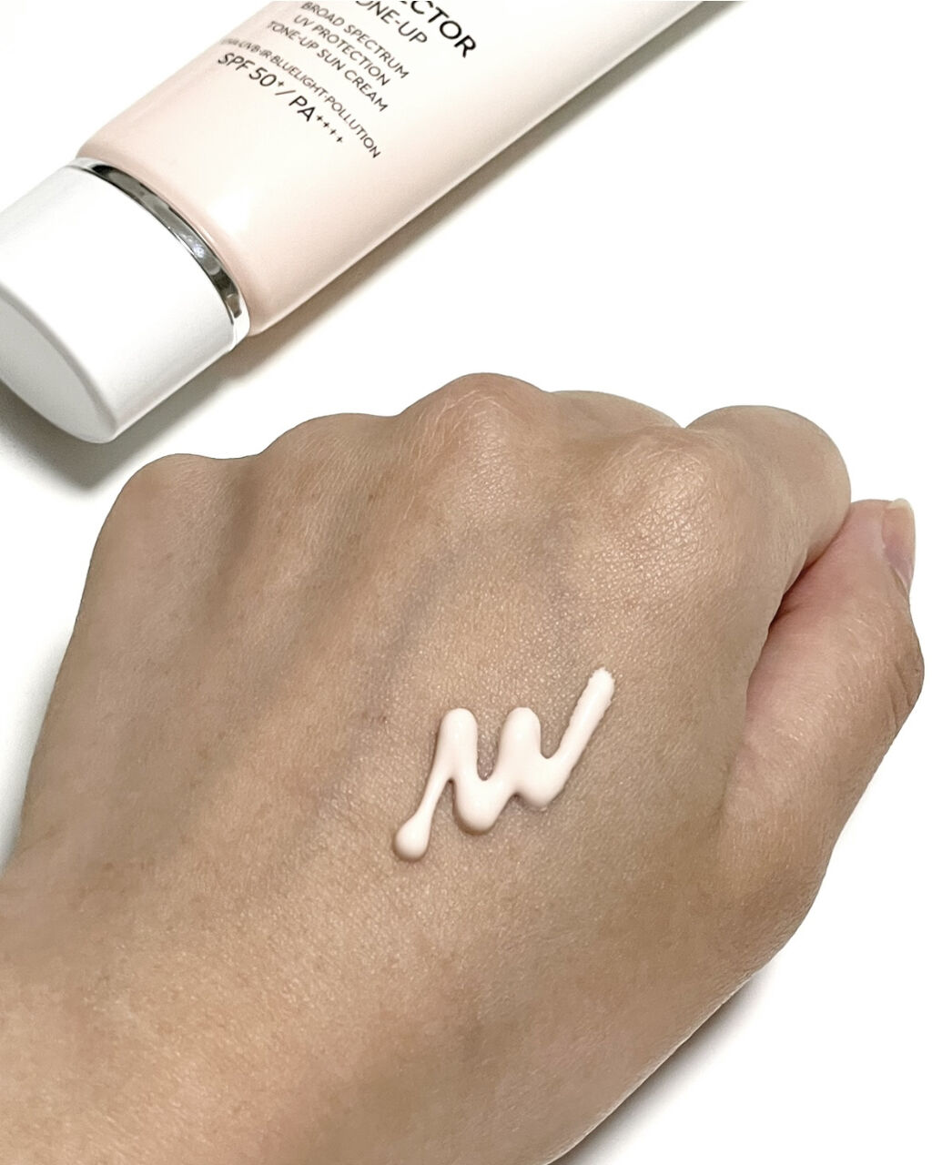 UVプロテクター トーンアップ/HERA/日焼け止めクリームを使ったクチコミ（3枚目）