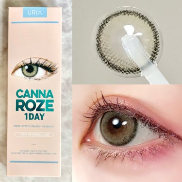 i-DOL CANNA ROSE DAILYのクチコミ「瞳に馴染むベージュカラコン❁⃘*.ﾟ

┈┈┈┈┈┈┈┈┈┈┈┈
#sensemania #セ.....」（1枚目）